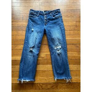 KUT From The KLOTH 'Rachael Fab Ab Mom Jean' sz 8L (shortened)